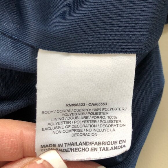 Nike Basketball Shorts Mens Size Large Navy Blue Gym Athletic Athleisure - Picture 7 of 9